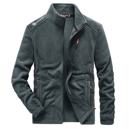 Autumn And Winter New Men's Warm Thick Warm Fleece Jacket
