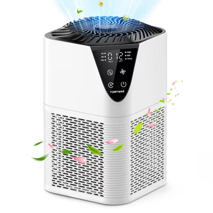 Air Purifier with Washable Filter and PM2.5 Monitor