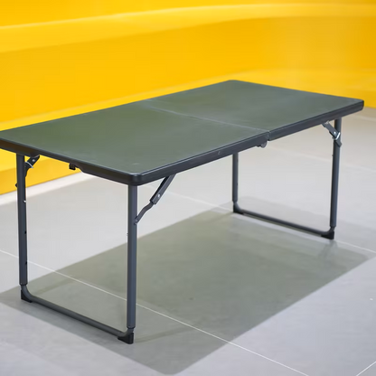 4ft/6ft Portable Plastic Folding Table – Indoor & Outdoor Dining