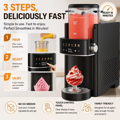 2-in-1 Ice Cream Maker with Cold Retention