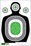 EZ2C RD11 Silhouette 12"x18"  Paper Shooting Target Made in USA