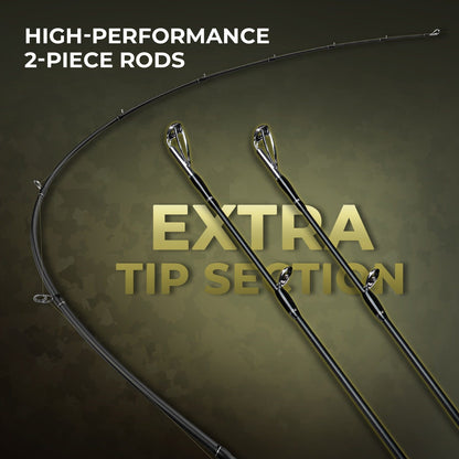 KastKing Spartacus Defender Twin-Tip Baitcaster Rod and Reel Combo