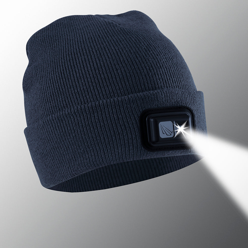POWERCAP 2.5 Rechargeable LED Lighted Headlamp Beanies
