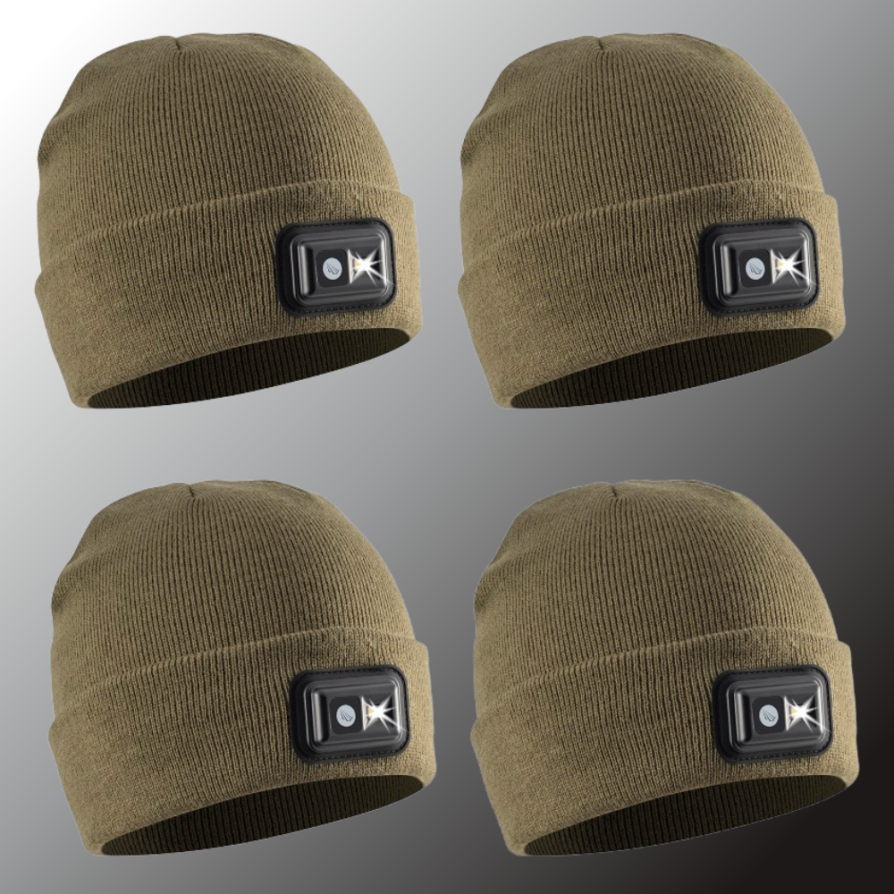 POWERCAP 2.5 Rechargeable LED Lighted Headlamp Beanies