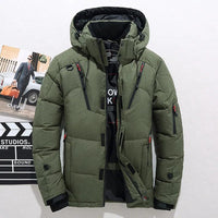 Jacket Down High Quality Thick Warm Winter Hooded