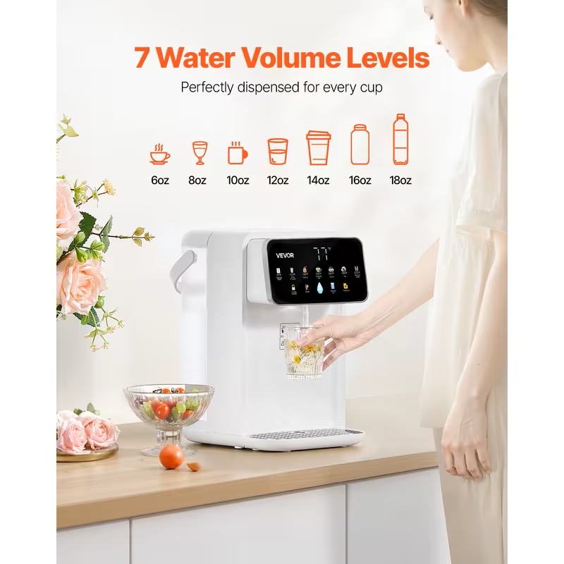 118-Ounce Countertop Instant Hot Water Dispenser with Touchscreen