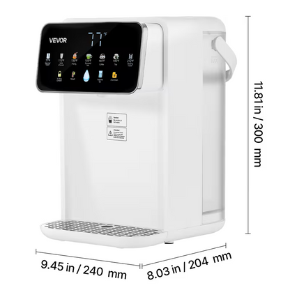 118-Ounce Countertop Instant Hot Water Dispenser with Touchscreen