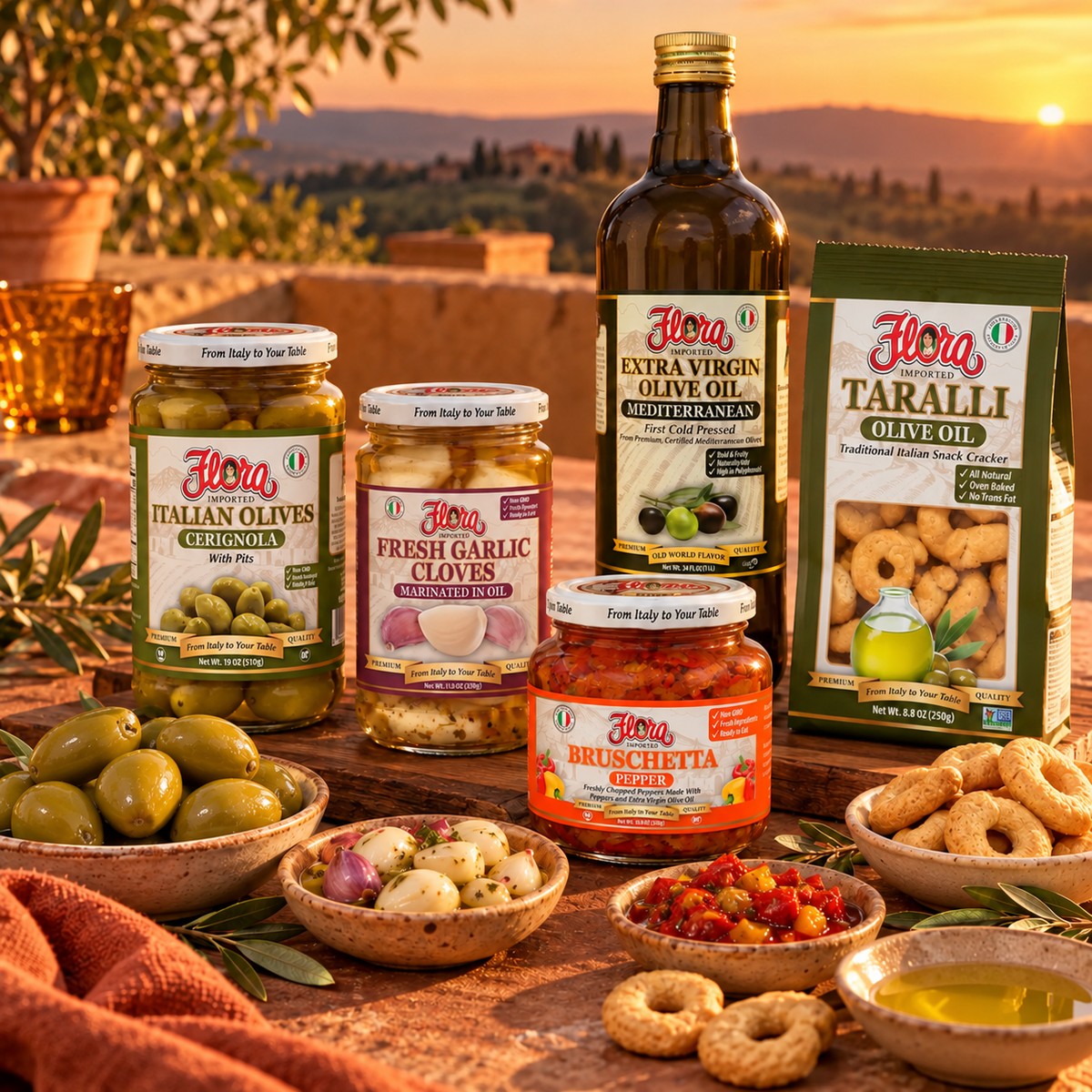 Cerignola Sunset Grazing Collection