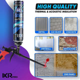 Spray Foam Insulation Kit - Polyurethane Foam with Gun