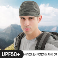 Cycling Hat Brimless Windproof Quick Dry Sunscreen Cap Breathable