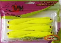 Fishing Lure Real Shad Soft Plastics Bait 6pcs