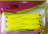 Fishing Lure Real Shad Soft Plastics Bait 6pcs