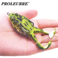 Fishing Lure Propeller Frog Soft Top water