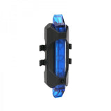 Bicycle Light LED Rear Waterproof USB Style Rechargeable or Battery Style