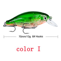 Crankbait Minnow Fishing Lures artificial Hard Bait Pike/Bass