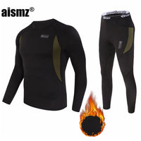 Thermal Underwear Base Layer Fleece Compression Quick Drying Sets