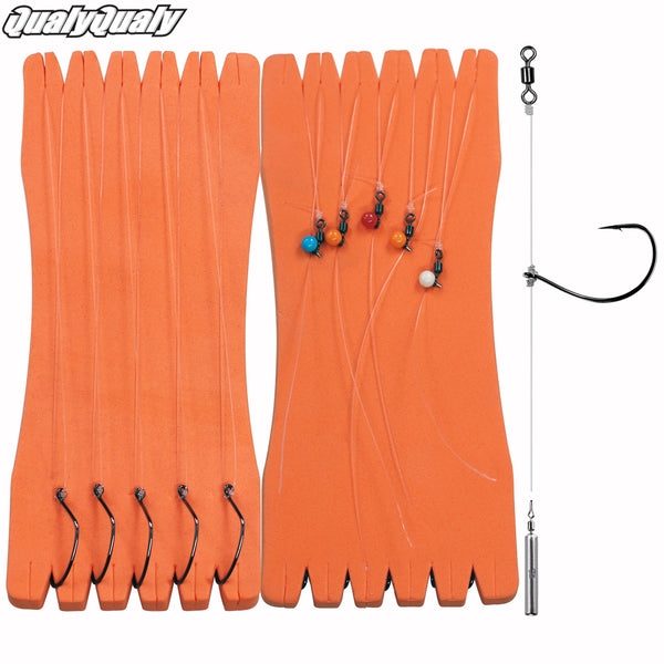 Fishing 5pcs/lot Drop Shot Hook rig Hook Size: #3; #1; #1/0; #2/0 Lead Weight: 5g; 7g; 10g; 14g