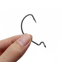 Fishing Hooks 20pcs/lot High Carbon Steel Offset 8#~-5/0