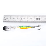 Fishing Lure Spinner Spoon 1PCS Rotating Vibration Bait Fishing 11g15g 20g