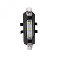 Bicycle Light LED Rear Waterproof USB Style Rechargeable or Battery Style