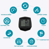 Bicycle Speedometer Odometer Waterproof Wired Digital