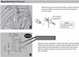 Bicycle Speedometer Odometer Waterproof Wired Digital