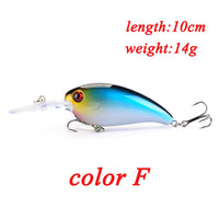 Crankbait Minnow Fishing Lures artificial Hard Bait Pike/Bass