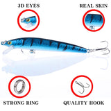 Fishing Lure Minnow Floating Hard Bait 100mm 9g