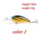 Crankbait Minnow Fishing Lures artificial Hard Bait Pike/Bass