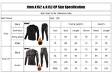 Thermal Underwear Base Layer Fleece Compression Quick Drying Sets