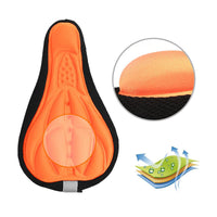 Bicycle Seat Cover Sponge Pad Cushion Breathable Saddle Seat