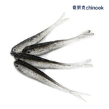 Swimbait Chinook 5pcs Lure Soft Bait Fork Tail with or without Hook Fish A