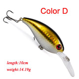 Crankbait Minnow Fishing Lures artificial Hard Bait Pike/Bass