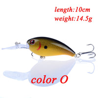 Crankbait Minnow Fishing Lures artificial Hard Bait Pike/Bass