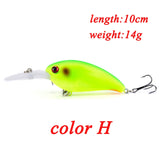 Crankbait Minnow Fishing Lures artificial Hard Bait Pike/Bass