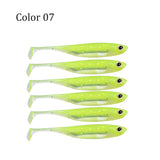 Fishing Lures 6pcs Soft Shad Swimbaits