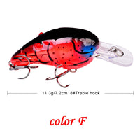 Crankbait Minnow Fishing Lures artificial Hard Bait Pike/Bass