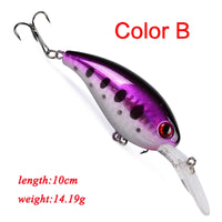 Crankbait Minnow Fishing Lures artificial Hard Bait Pike/Bass