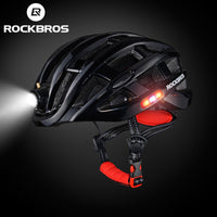 Bike Helmet ROCKBROS Bicycle Light Helmet Waterproof USB Charge Cycling Helmet