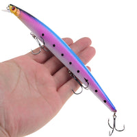 Fishing lure 1pcs 18cm(7.2 inch) 24g Minnow salt/fresh water lure