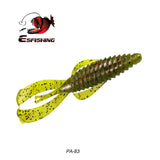 Fishing Lures Bug Craw Soft Baits Bass Attractant Smell 6pcs