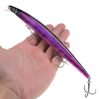 Fishing lure 1pcs 18cm(7.2 inch) 24g Minnow salt/fresh water lure