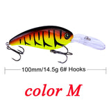 Crankbait Minnow Fishing Lures artificial Hard Bait Pike/Bass