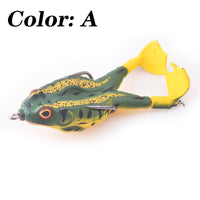 Fishing Lure Propeller Frog Soft Top water