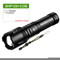 Flashlight Powerful Led High Power Torch light Rechargeable Tactical flashlight USB Camping Lamp