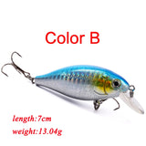 Crankbait Minnow Fishing Lures artificial Hard Bait Pike/Bass