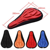 Bicycle Seat Cover Sponge Pad Cushion Breathable Saddle Seat