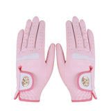 Golf Gloves 1 Pair Ladies  Outdoor Breathable Soft Anti Slip Gloves