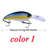 Crankbait Minnow Fishing Lures artificial Hard Bait Pike/Bass