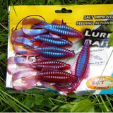 Fishing Lures Bug Craw Soft Baits Bass Attractant Smell 6pcs